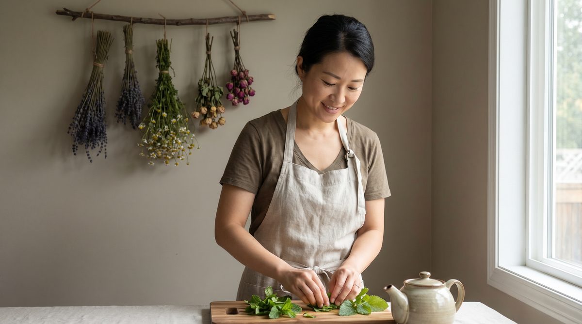 香蕉视频草本茶饮制作视频教程，女性生活技能视频分享，疗愈生活场景，fad9to9.cn